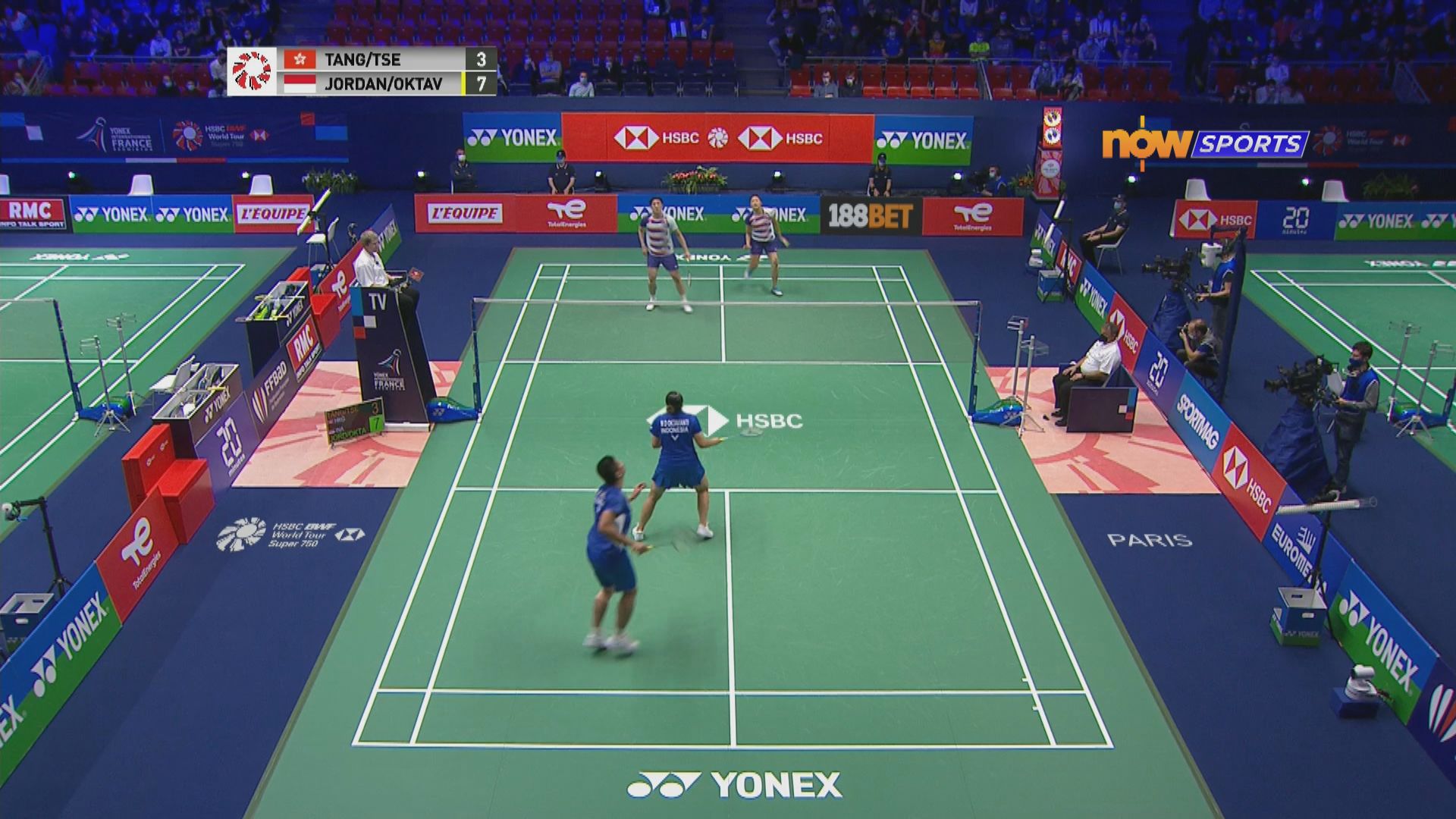 法國羽毛球公開賽　「鄧謝配」晉級混雙四強