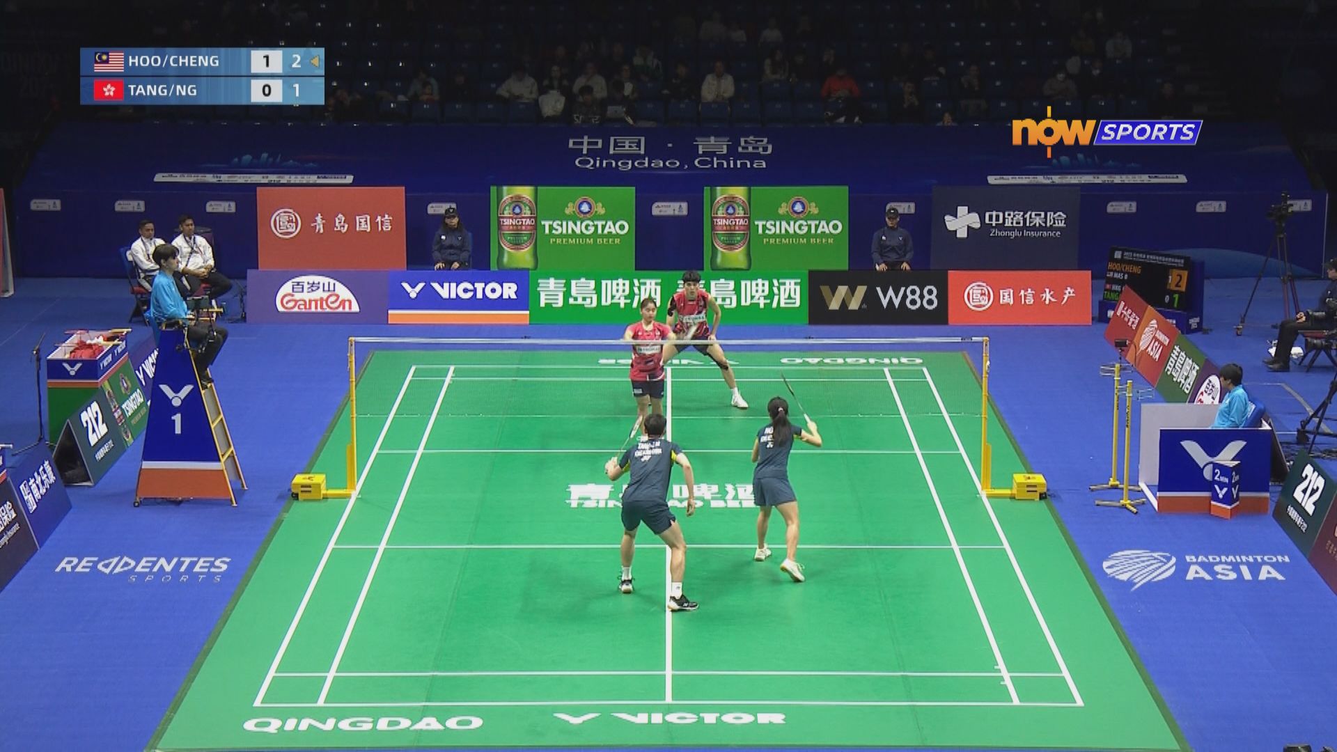 亞洲羽毛球混合團體錦標賽　港隊分組賽擊敗馬來西亞