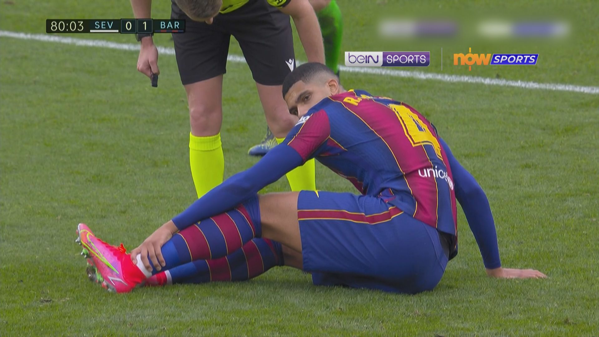 西甲　西維爾0:2巴塞羅那