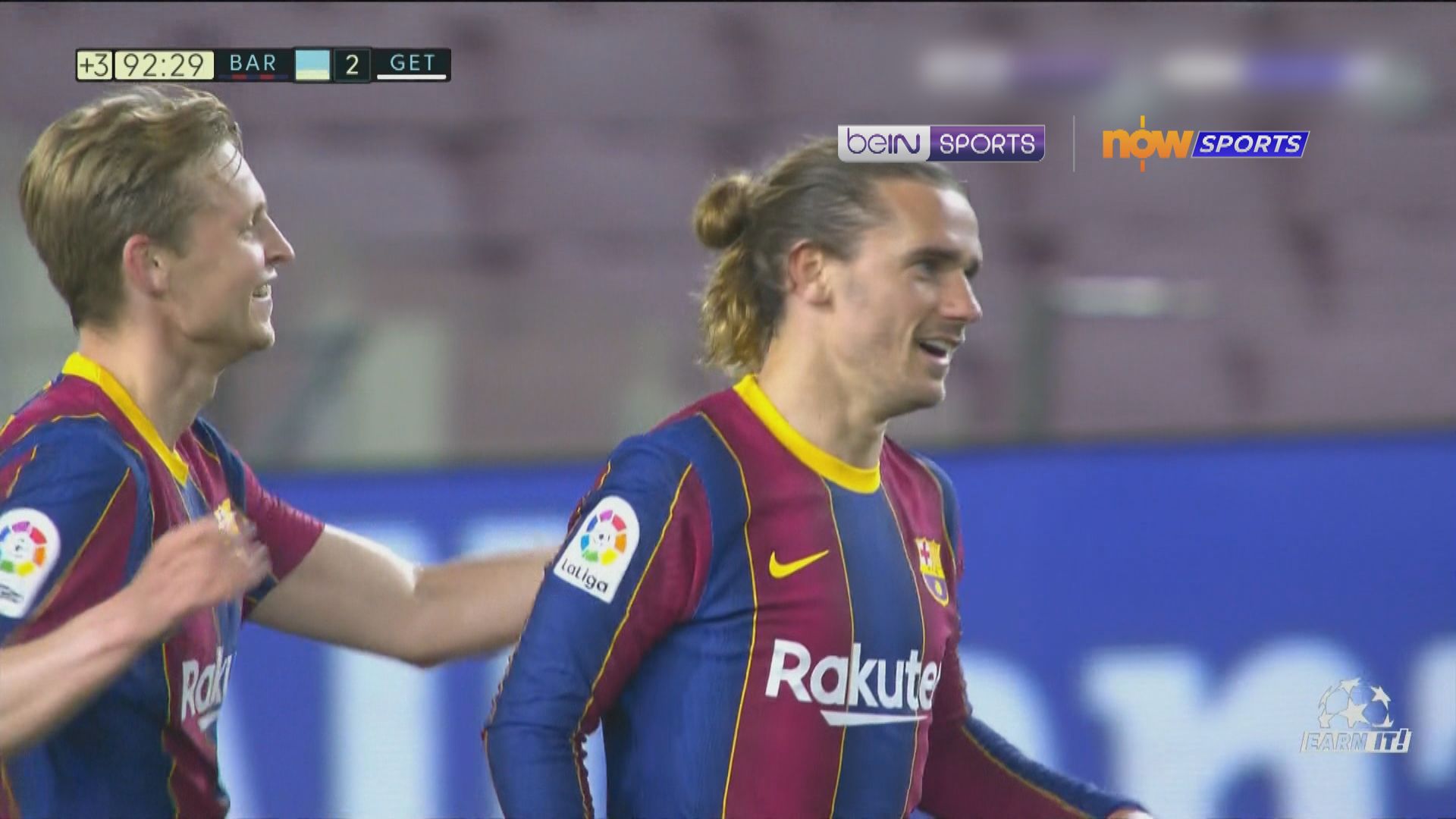 西甲　巴塞羅那5:2基達菲