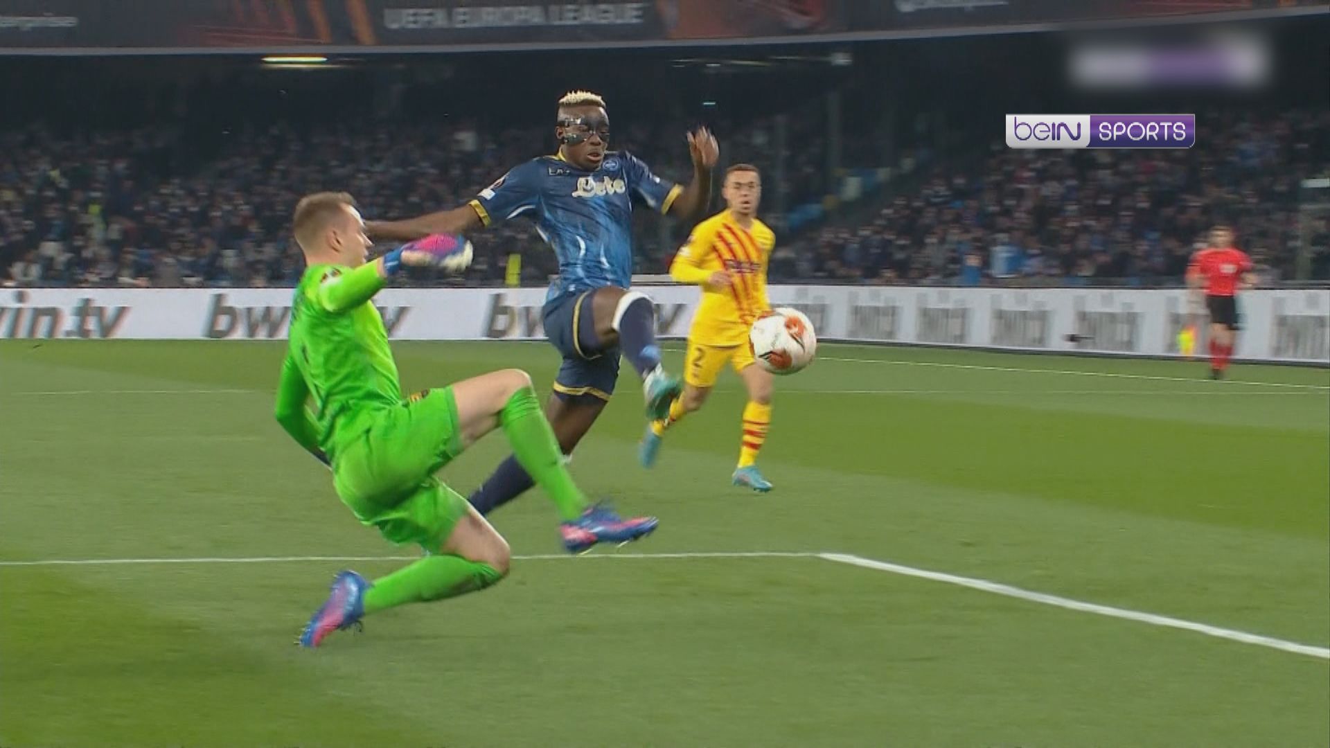 歐霸附加賽　拿玻里2:4巴塞羅那(3:5)