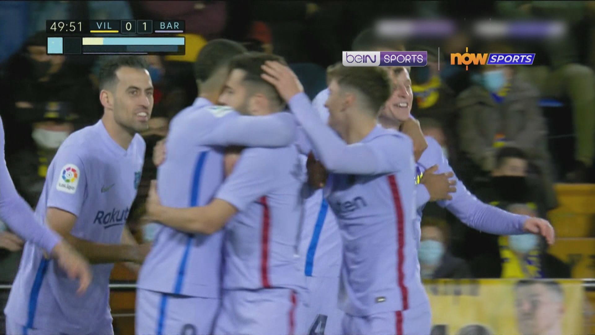 西甲　維拉利爾1:3巴塞羅那