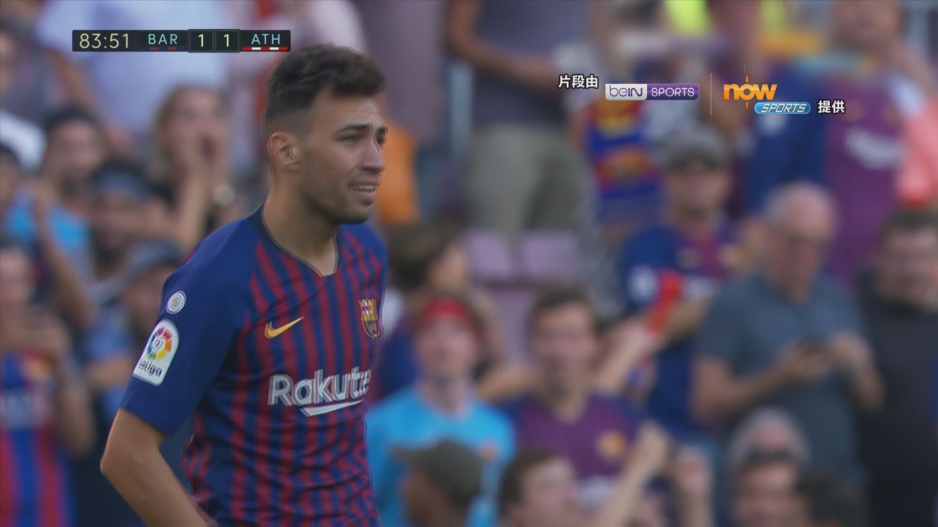 西甲　巴塞羅那 1:1 畢爾包