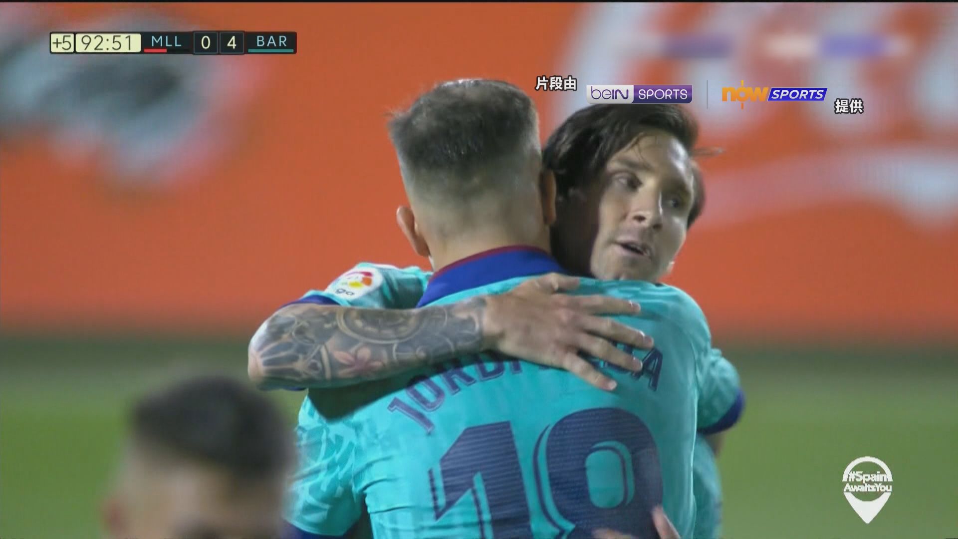 西甲：馬略卡0:4巴塞羅那