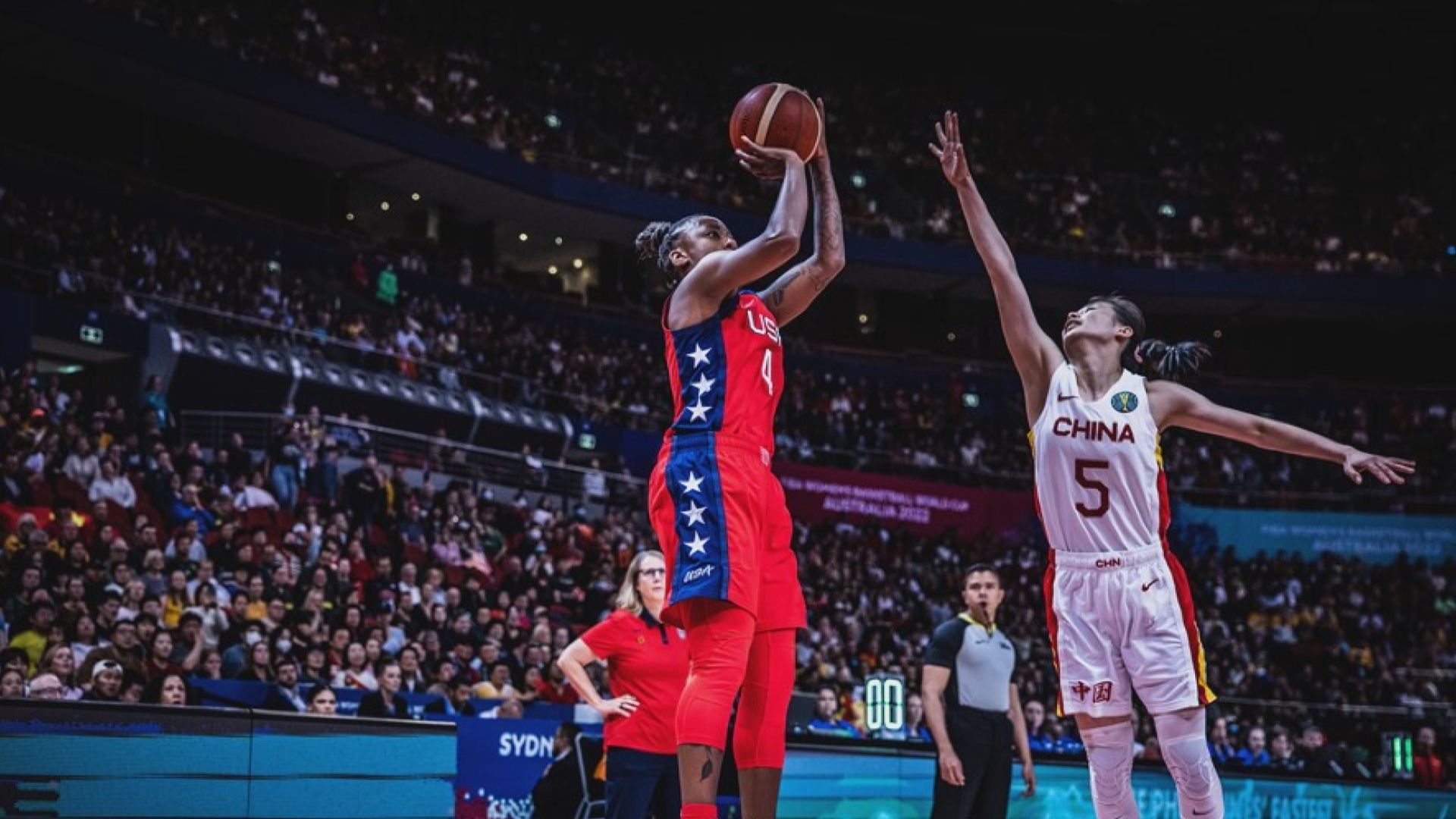 女籃世界盃　中國不敵美國屈居亞軍