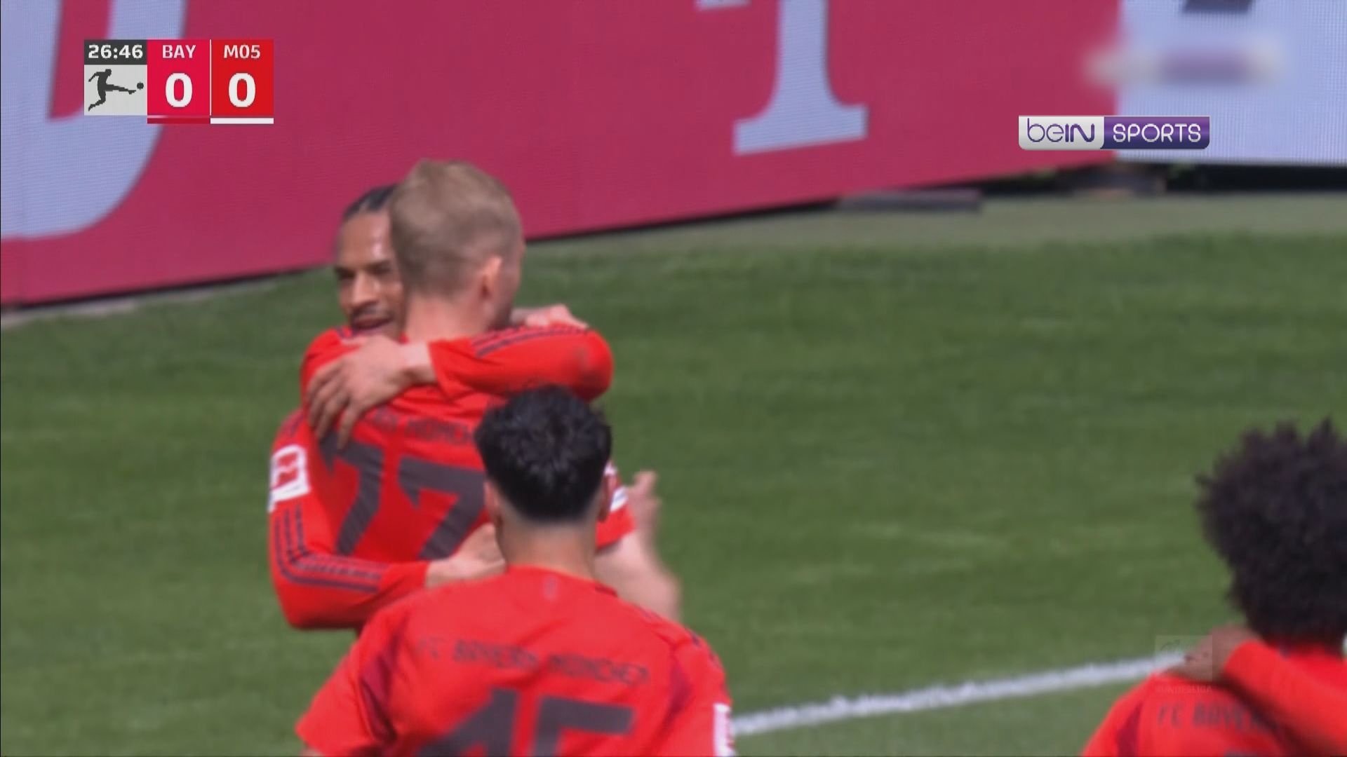 德甲　拜仁慕尼黑 3:0 緬恩斯