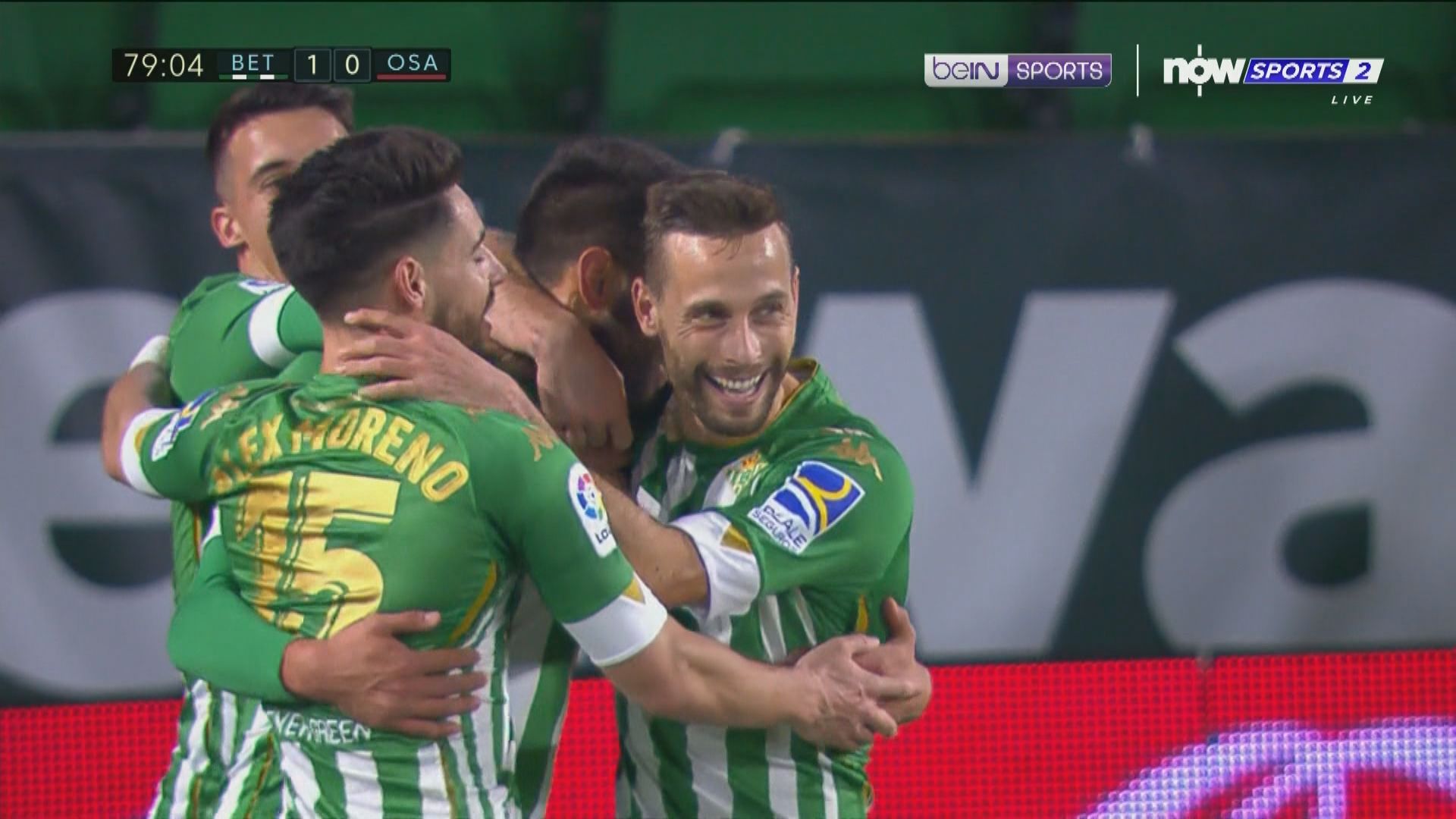 西甲　貝迪斯1:0奧沙辛拿