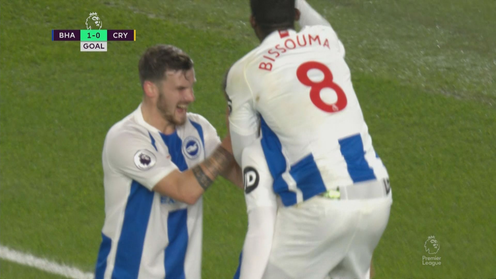 英超 白禮頓3:1水晶宮