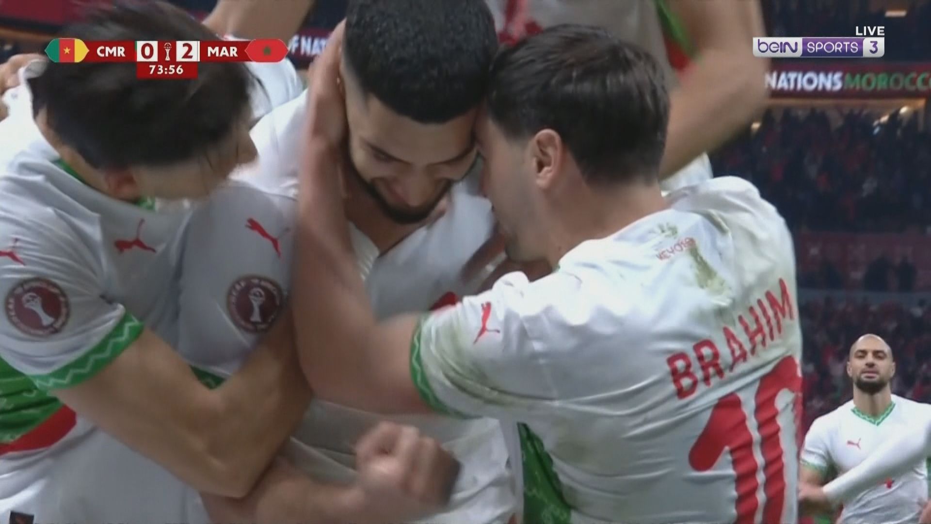 非國盃八強　喀麥隆 0:2 摩洛哥