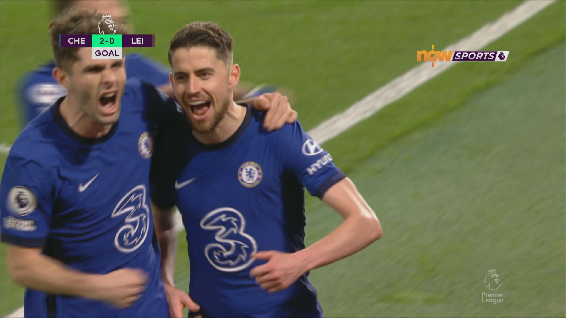 英超　車路士2:1李斯特城