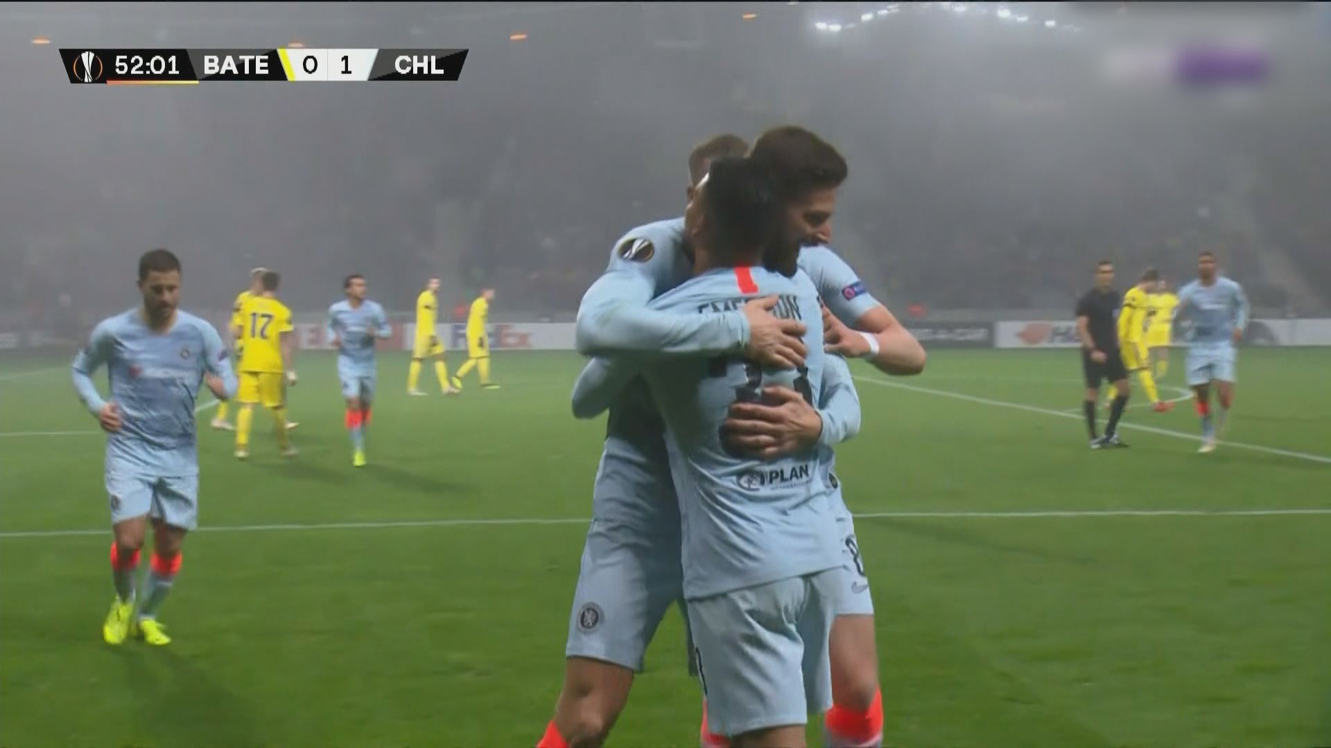 歐霸盃　巴迪 0:1 車路士