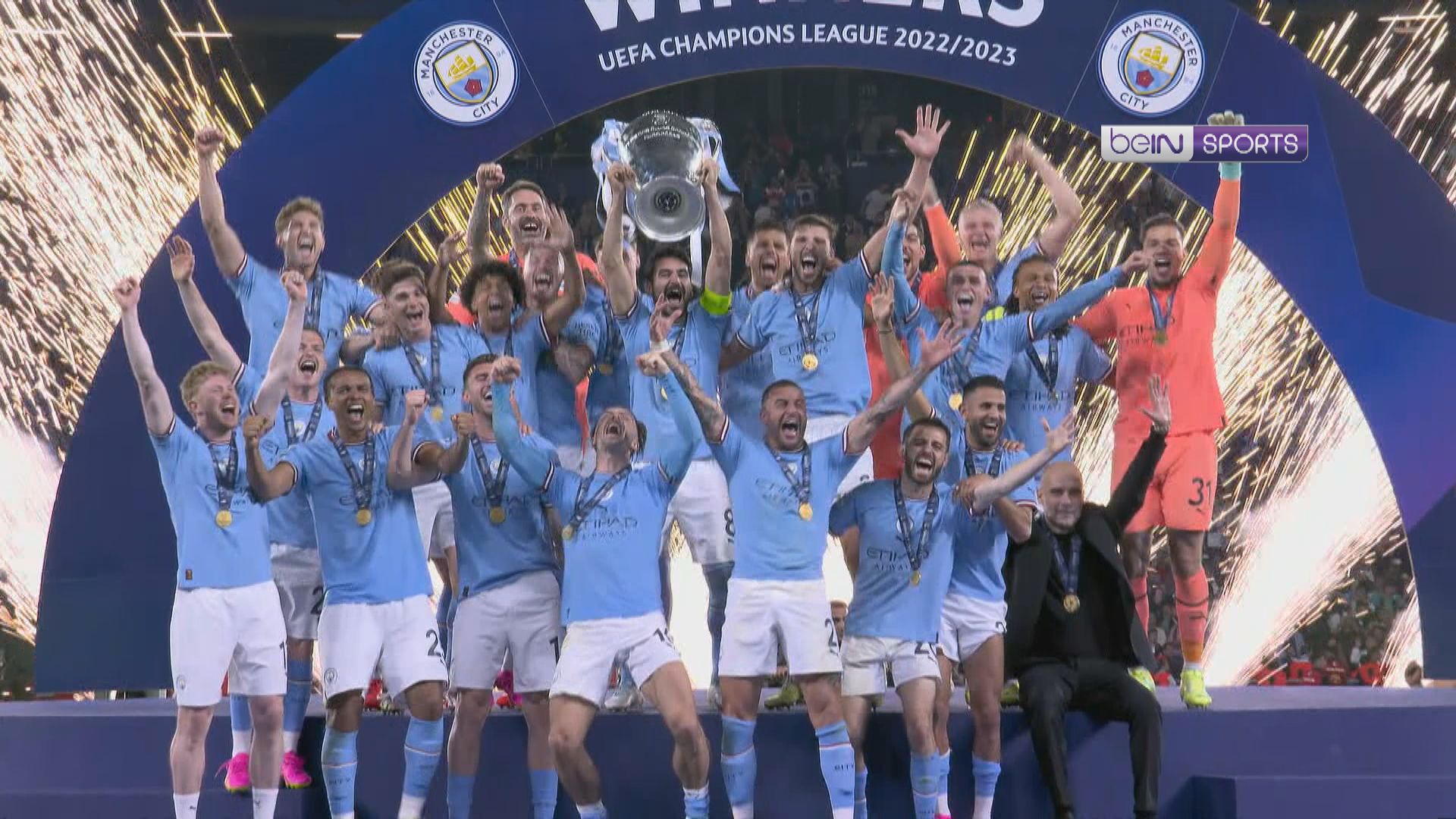 曼城擊敗國米首奪歐聯冠軍