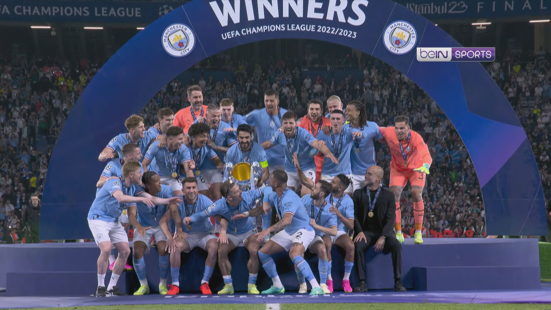 曼城一球擊敗國際米蘭首奪歐聯冠軍