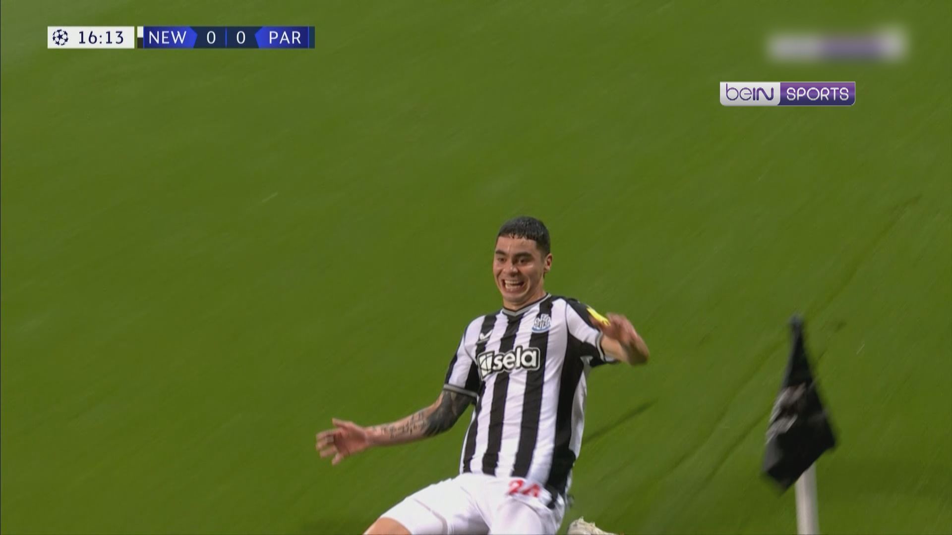 歐聯F組 紐卡素 4:1 巴黎聖日耳門