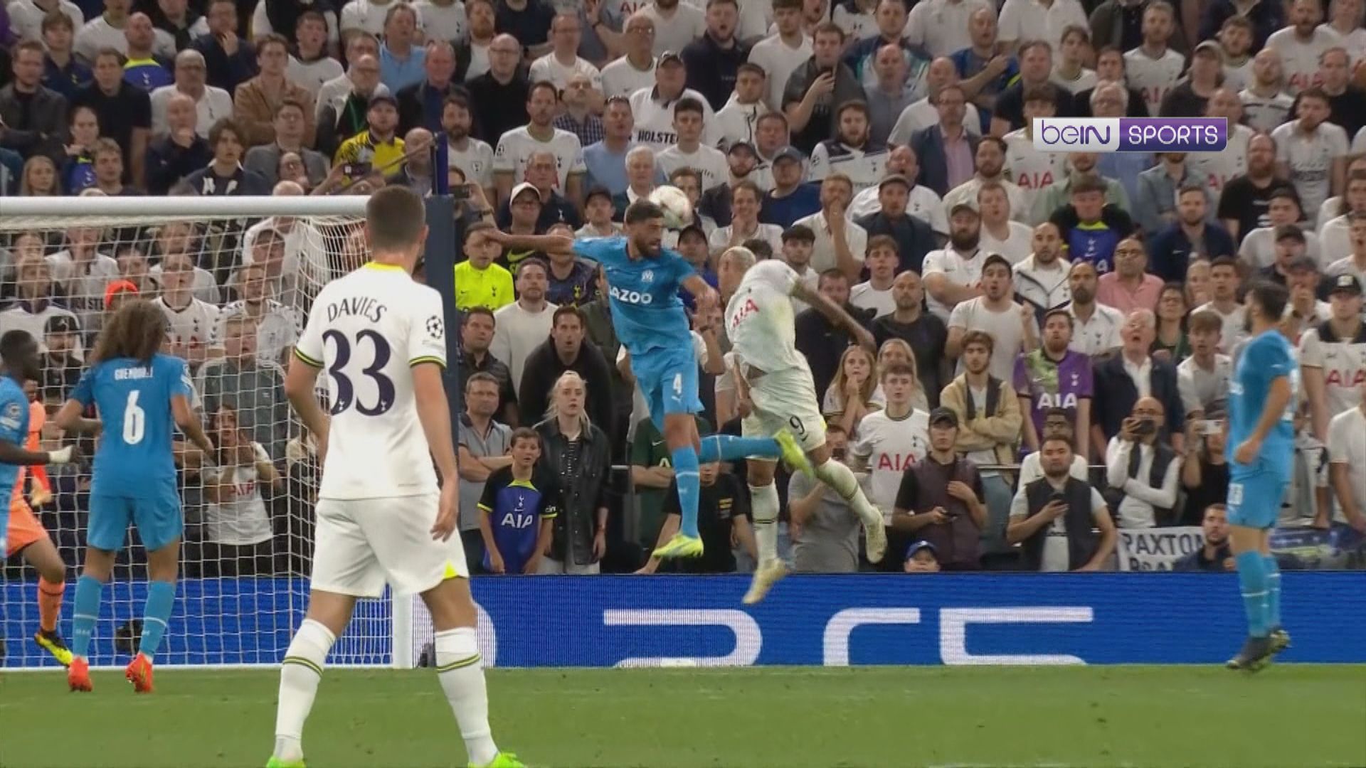 歐聯　熱刺2:0馬賽