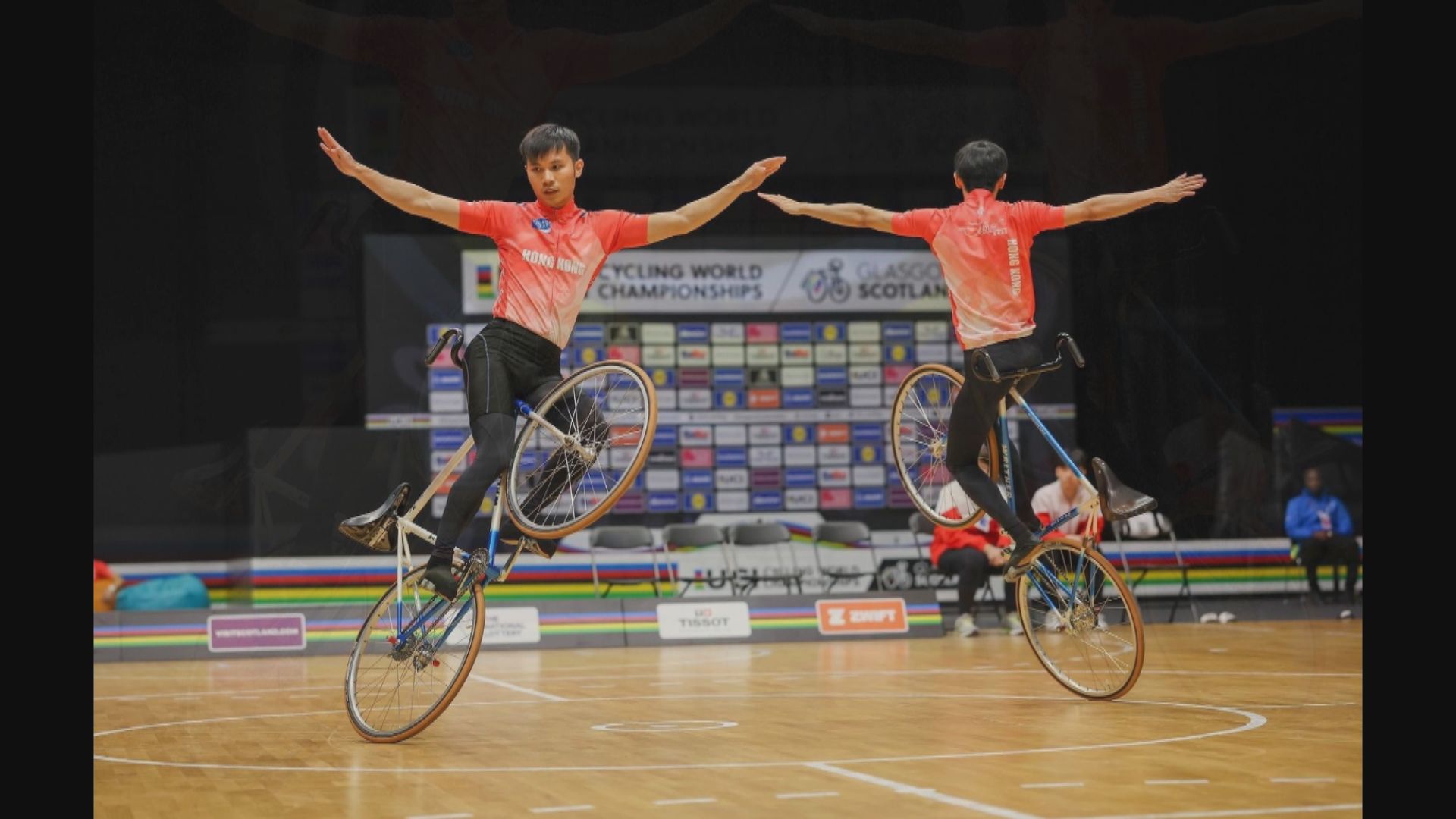 室內單車世錦賽 林子軒林子樑花式單車雙人賽摘銅
