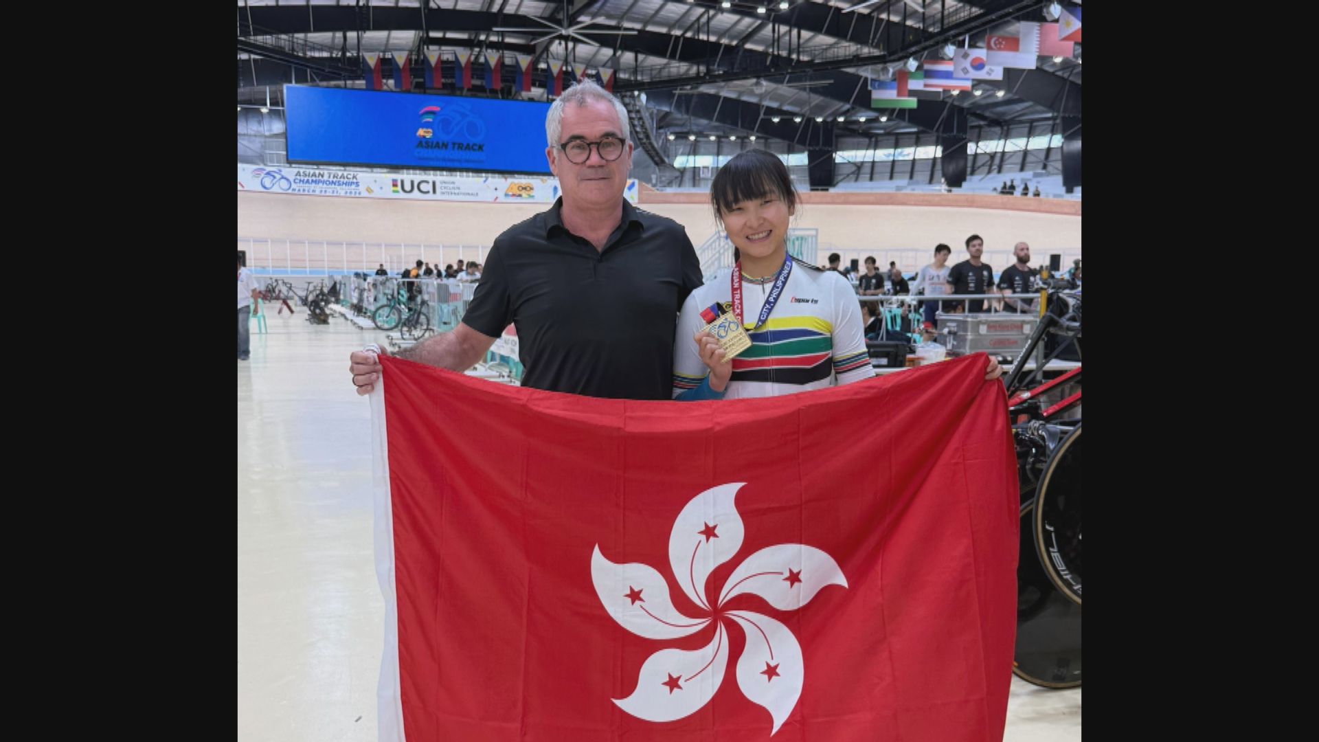 場地單車亞錦賽　李思穎淘汰賽奪金