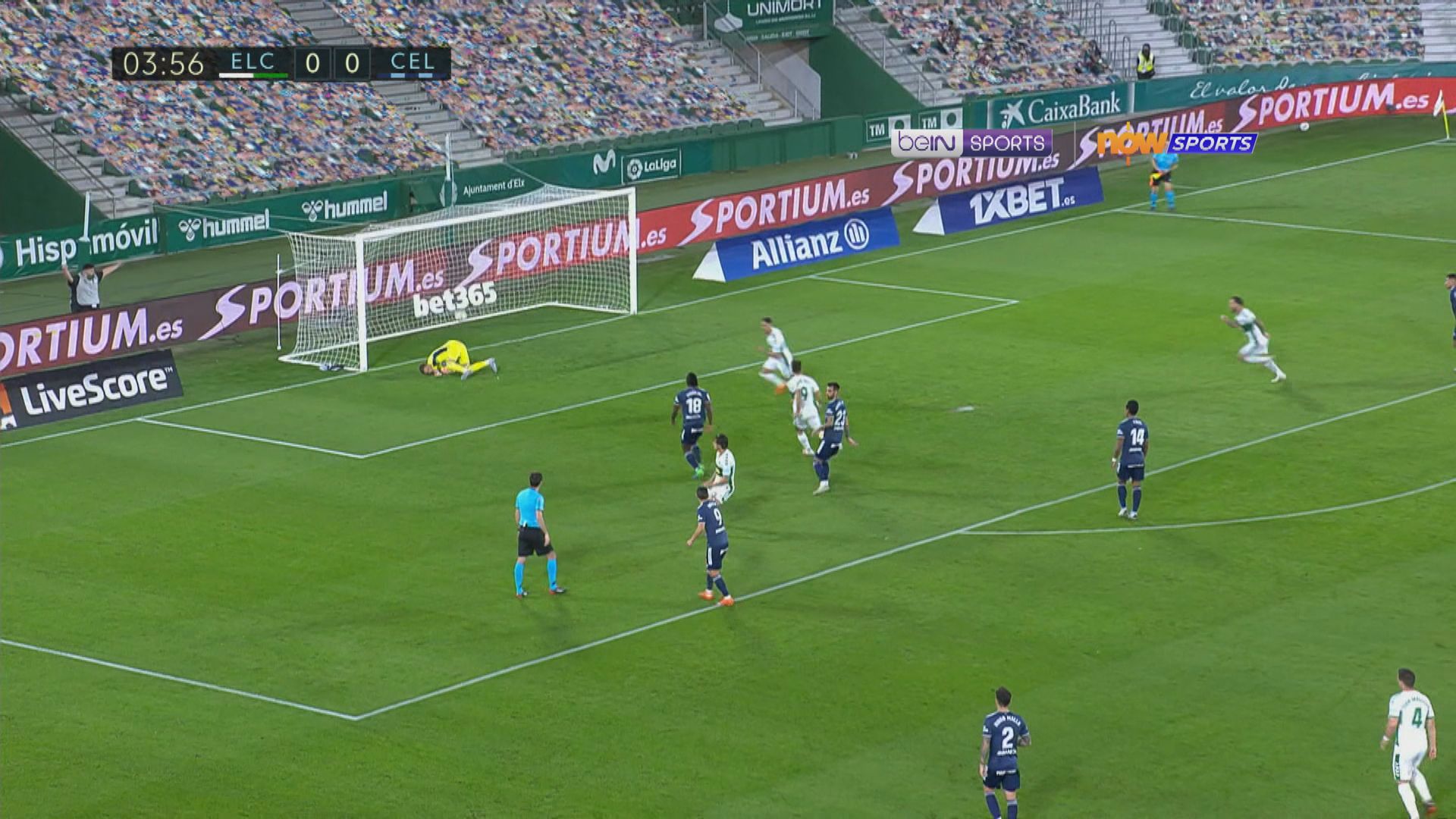 西甲　艾爾切1:1切爾達