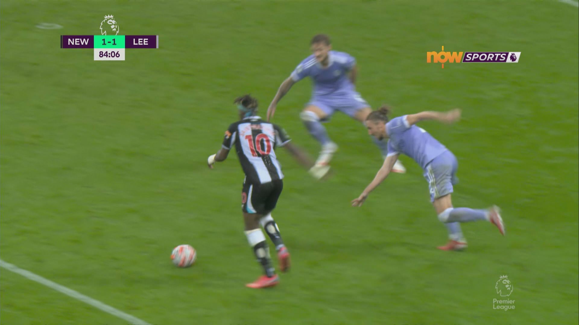 英超　紐卡素1:1列斯聯