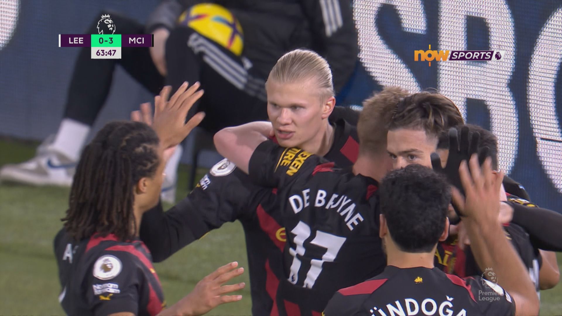 英超　列斯聯 1:3 曼城