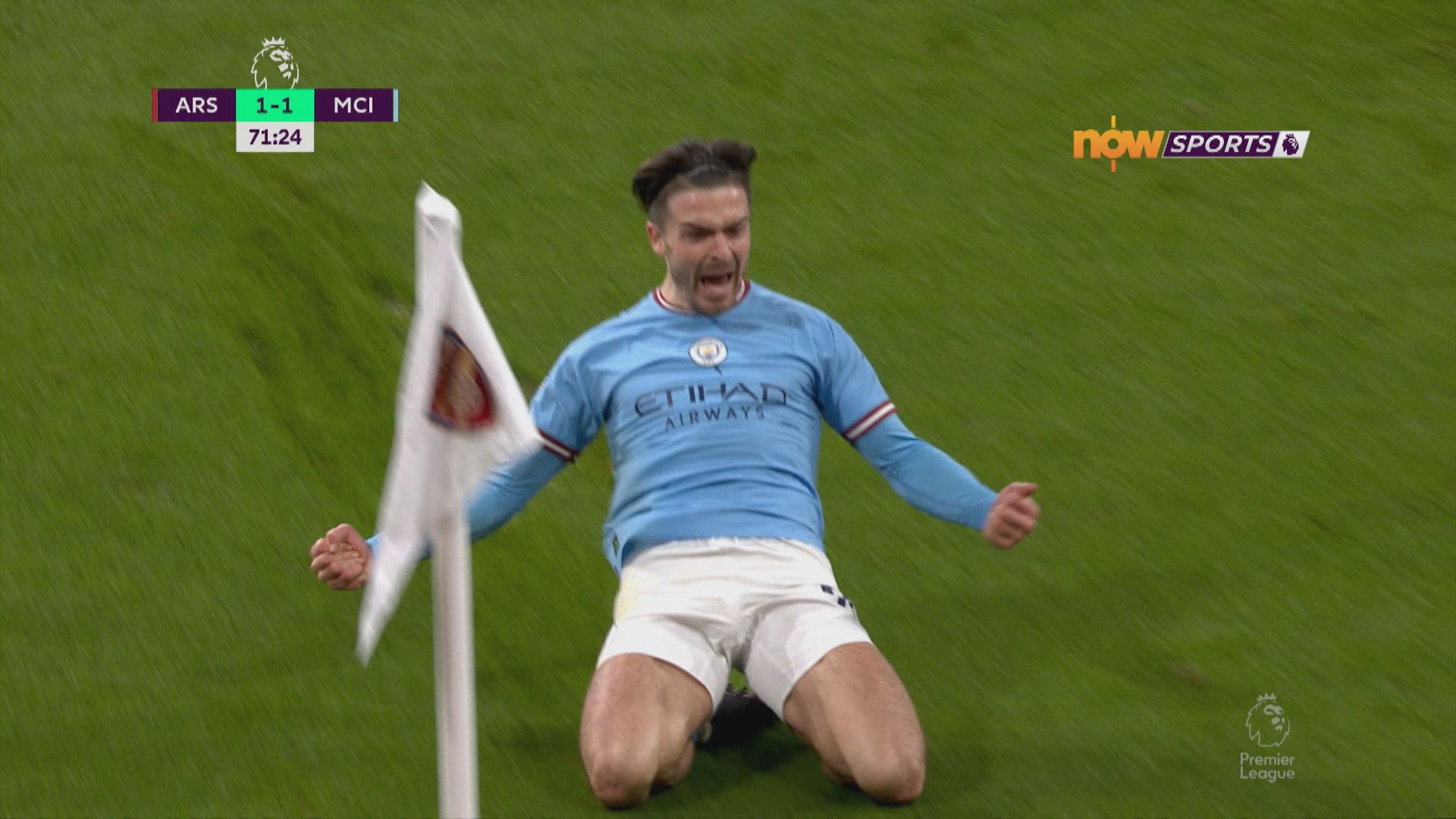 英超　阿仙奴 1:3 曼城