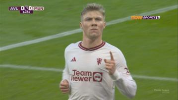 英超 阿士東維拉 1:2 曼聯