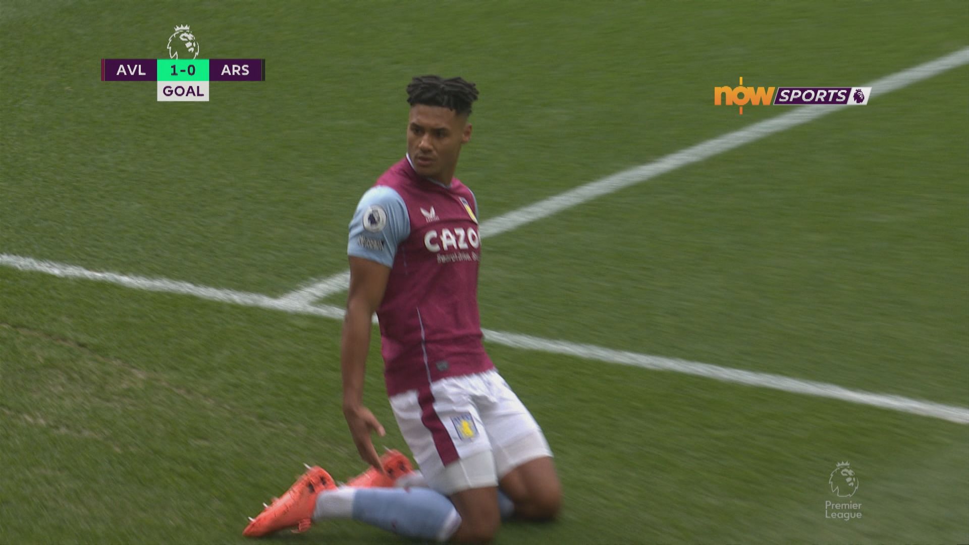 英超　阿士東維拉 2:4 阿仙奴