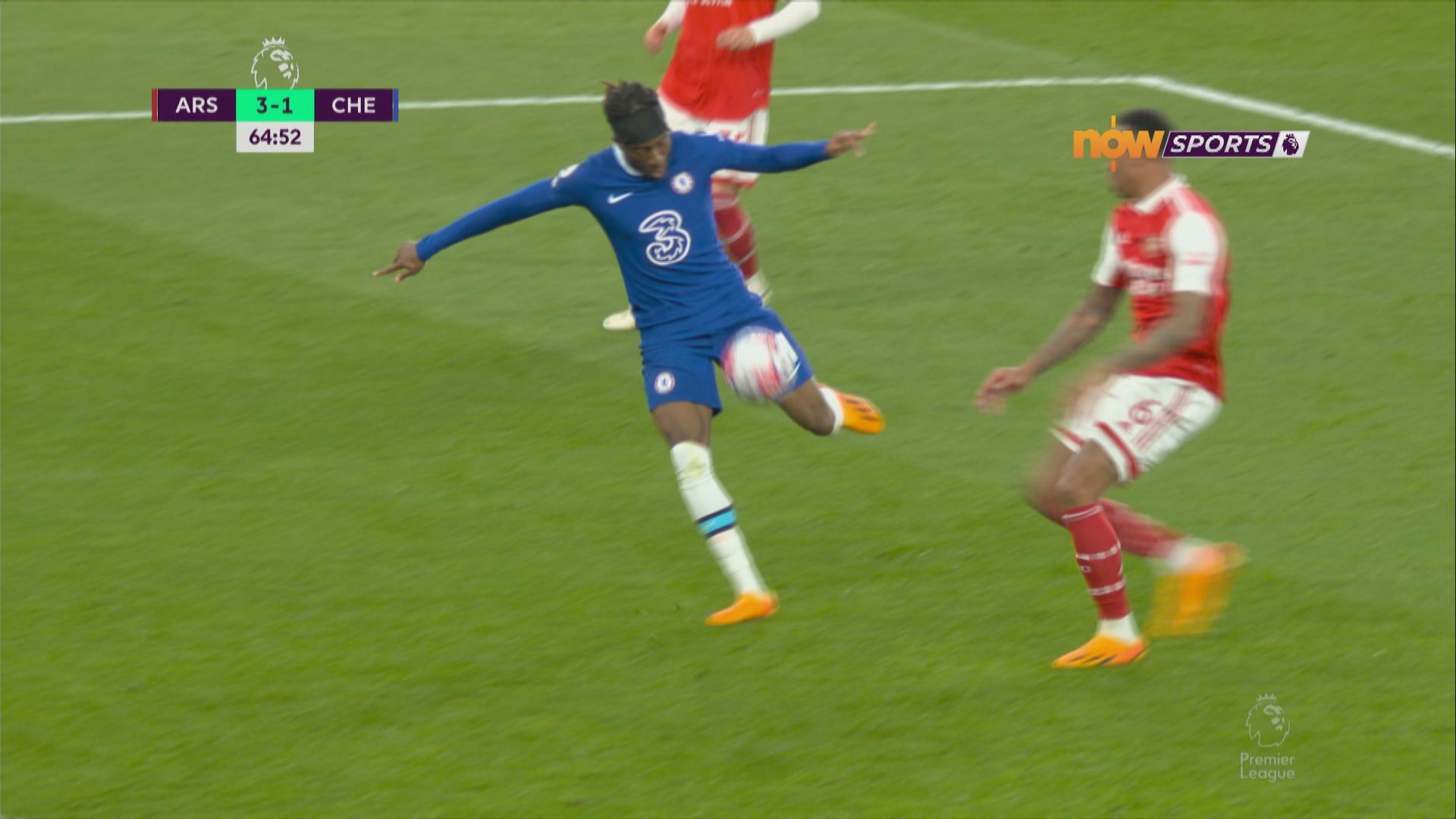 英超　阿仙奴 3:1 車路士