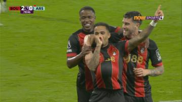 英超　般尼茅夫 2:0 阿仙奴