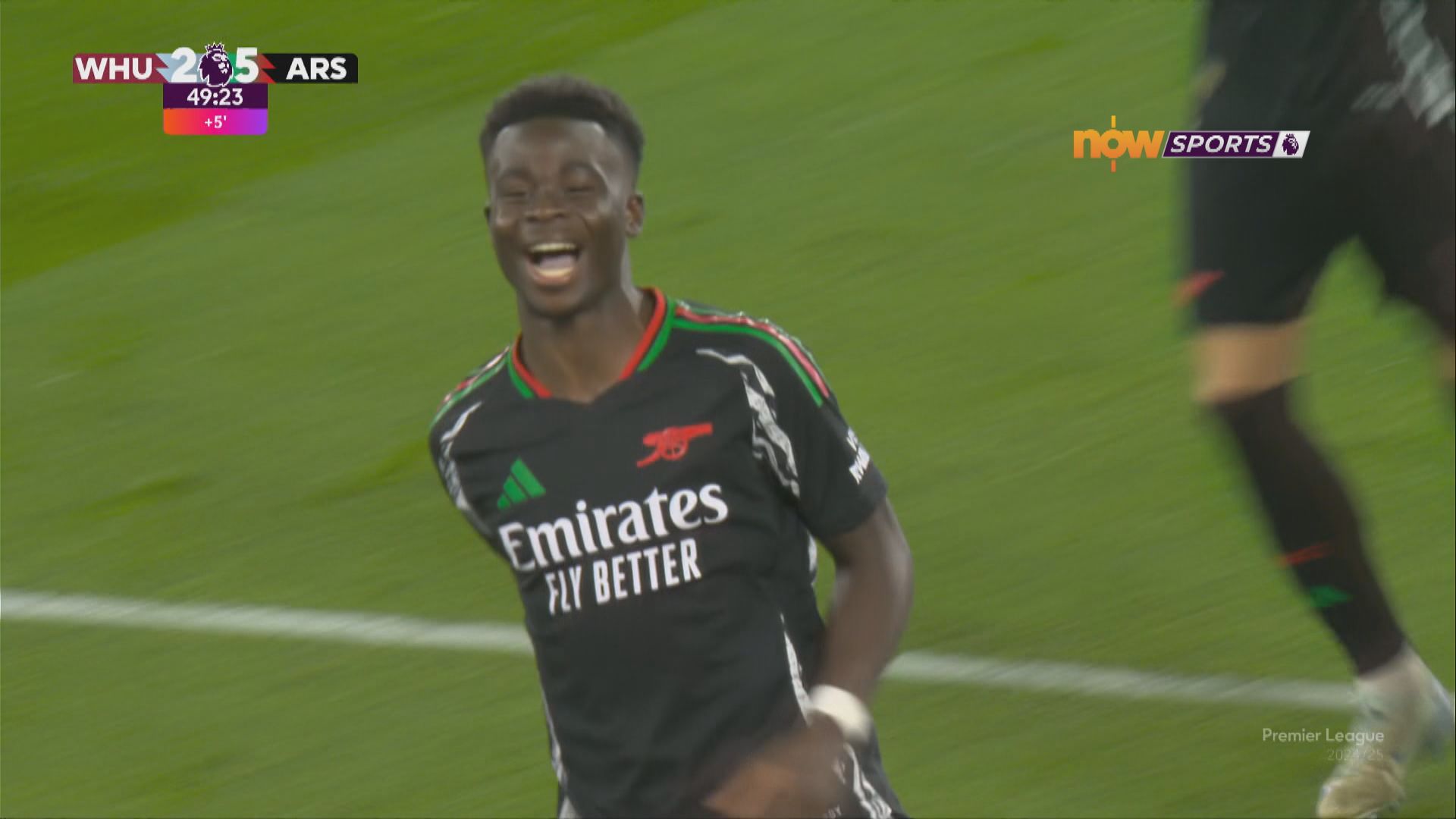 英超　韋斯咸 2:5 阿仙奴