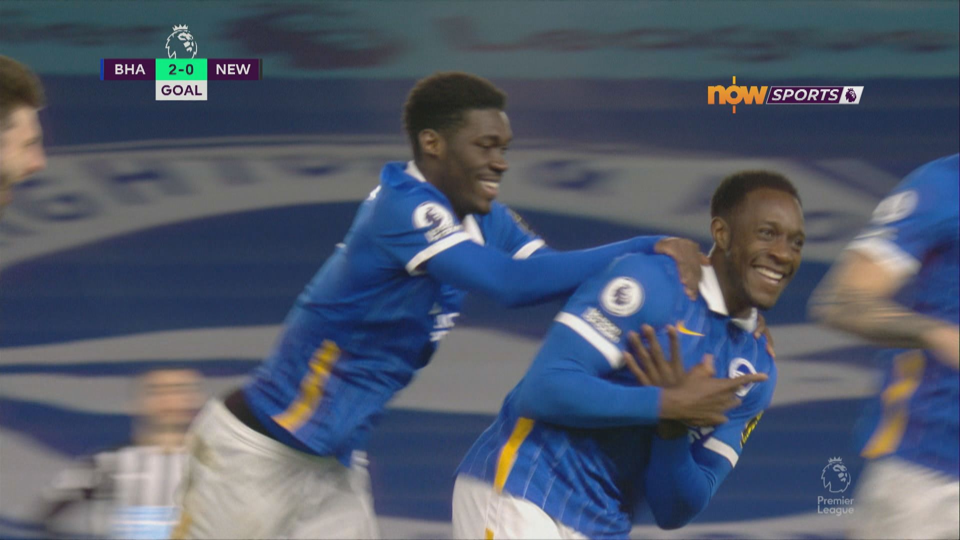 英超　白禮頓3:0紐卡素