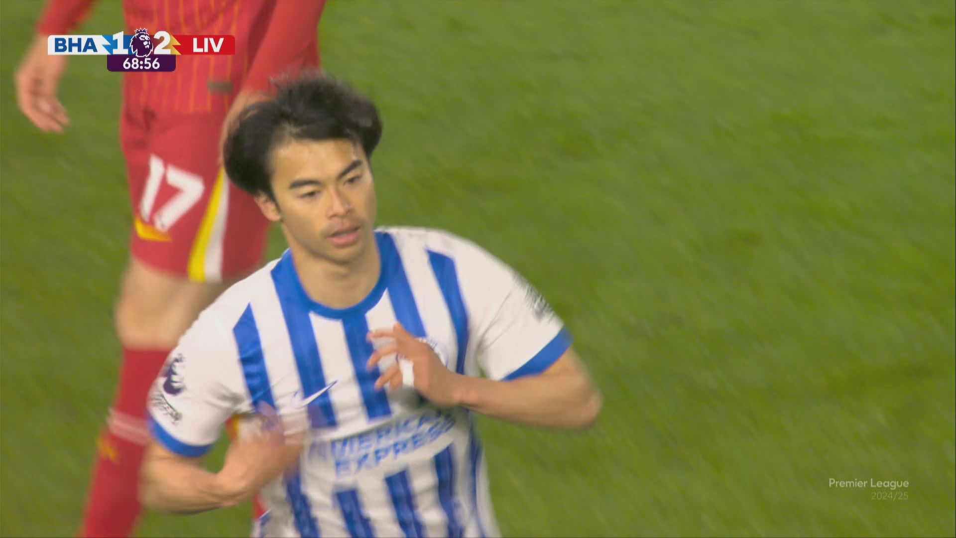 英超　白禮頓 3:2 利物浦