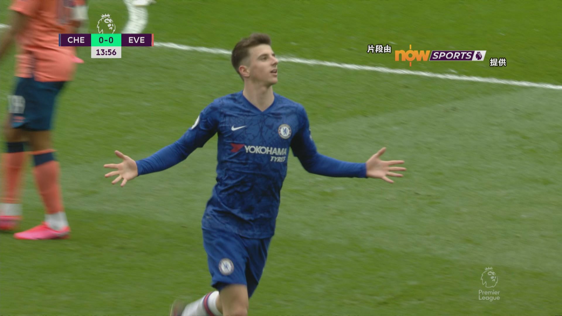 英超　車路士4:0愛華頓