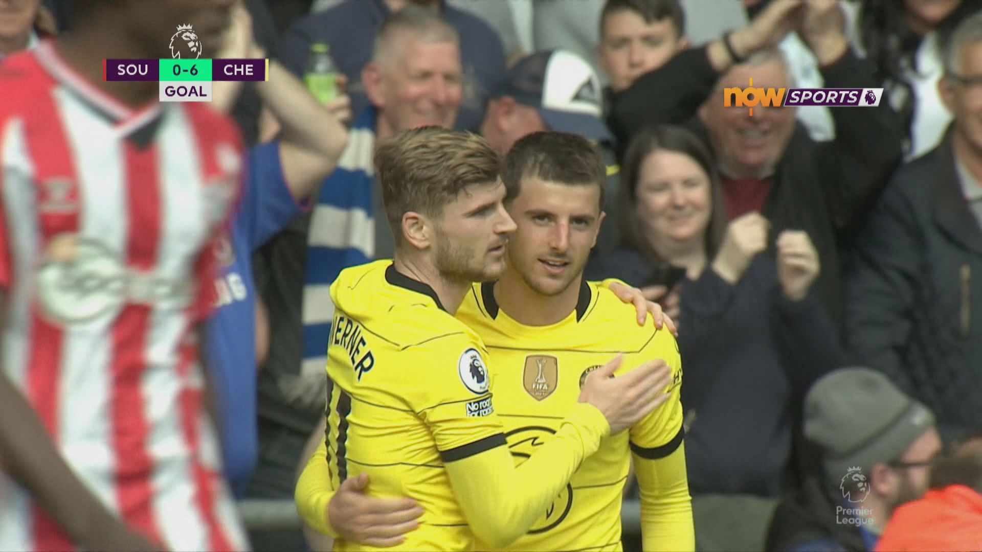 英超　修咸頓0:6車路士