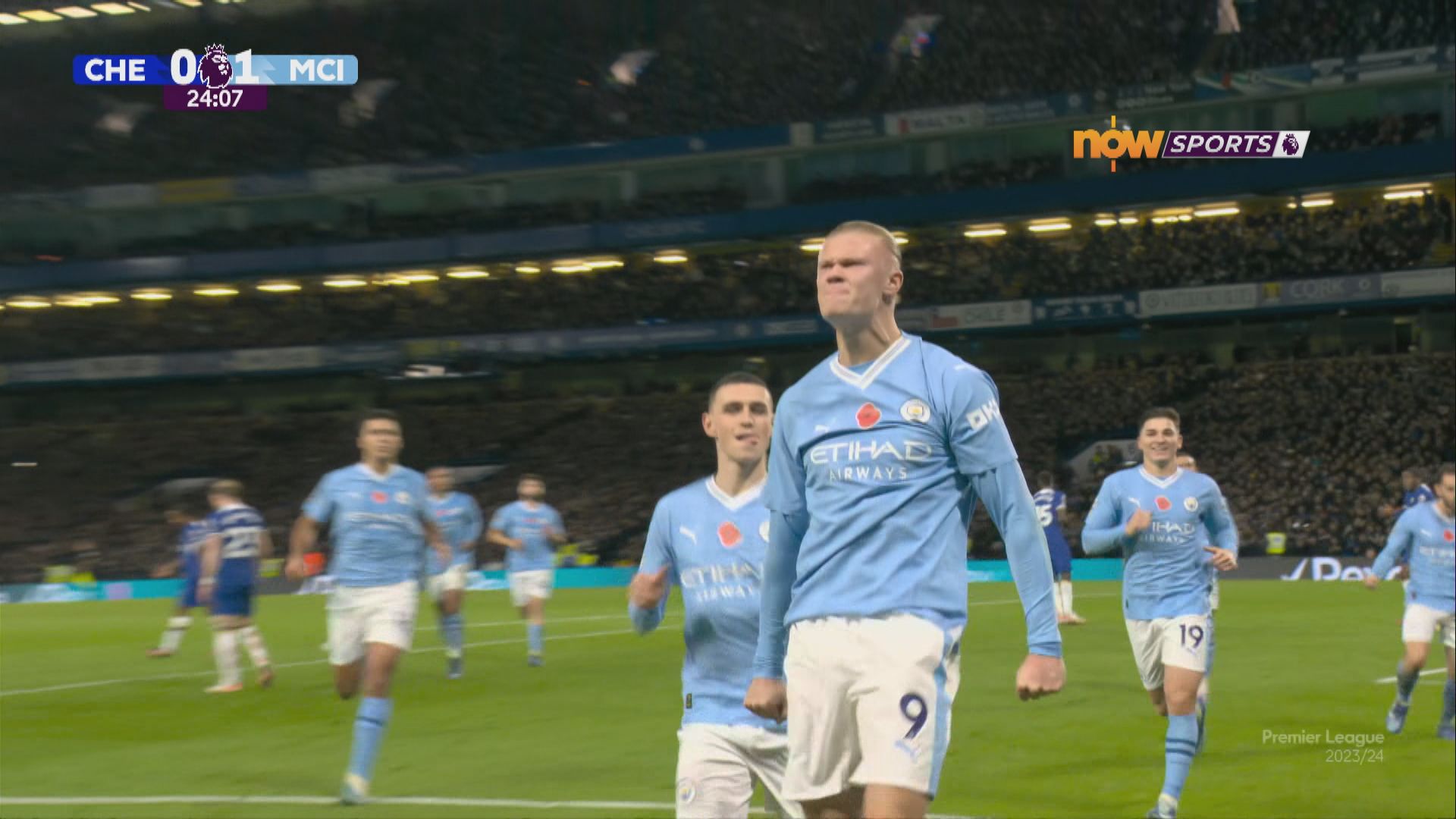 英超 車路士 4:4 曼城