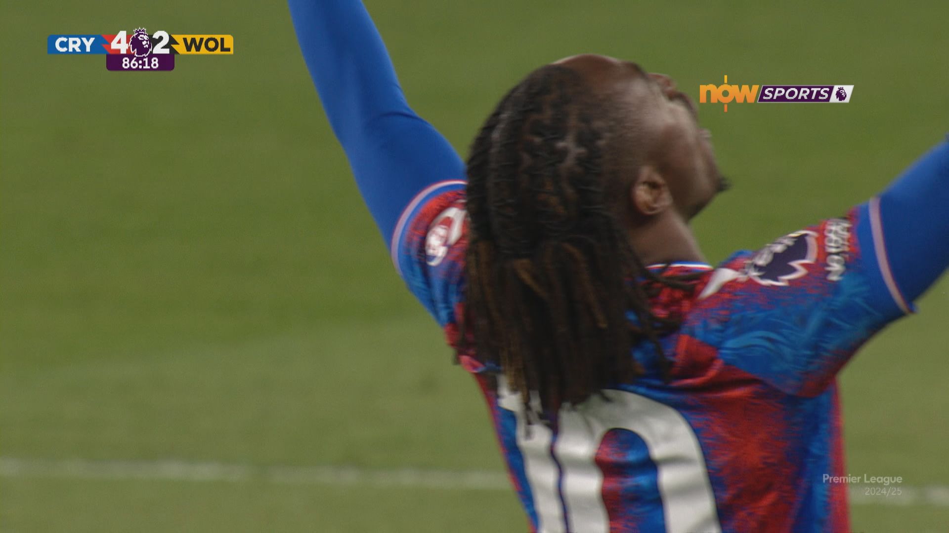 英超　水晶宮 4:2 狼隊