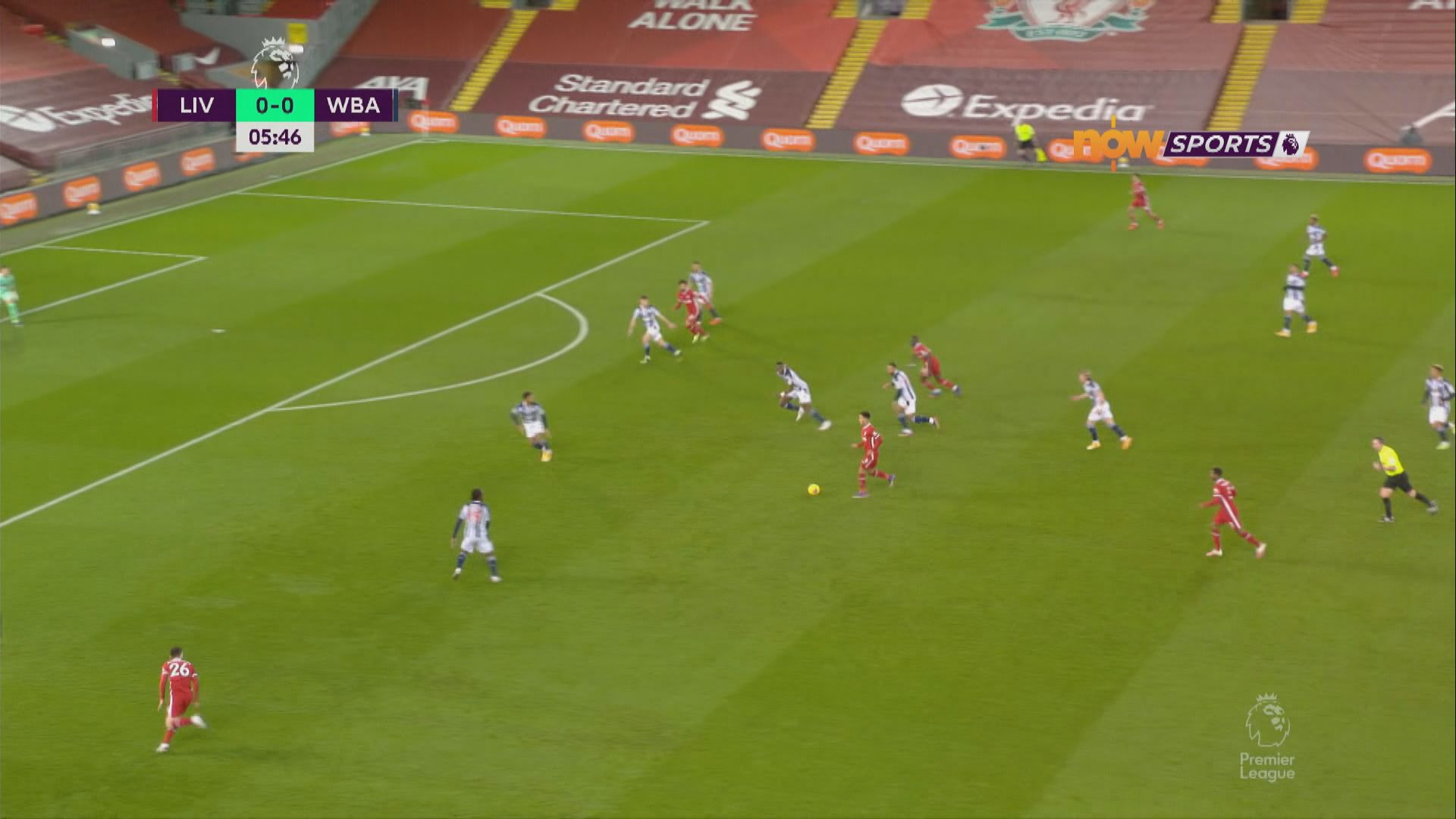 英超　利物浦1:1西布朗