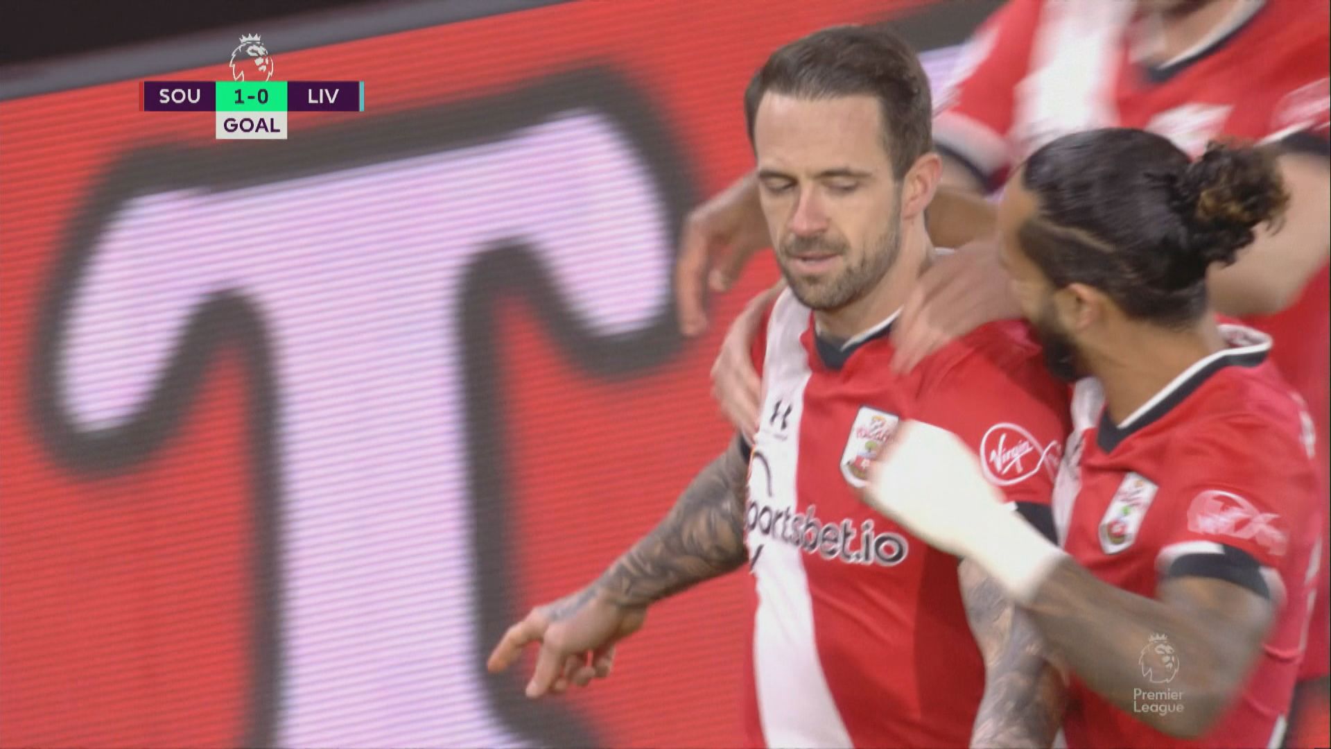 英超　修咸頓1:0利物浦