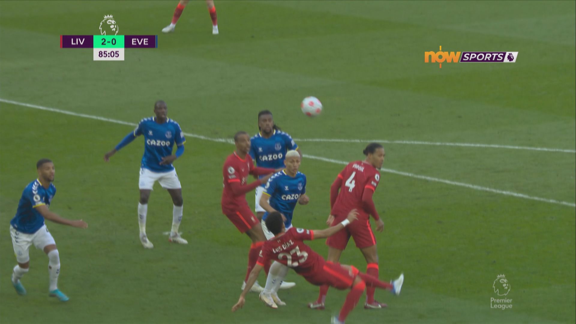 英超　利物浦2：0愛華頓