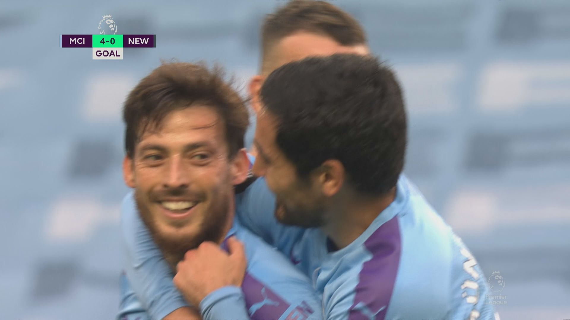 英超：曼城 5:0 紐卡素、白禮頓 1:3 利物浦