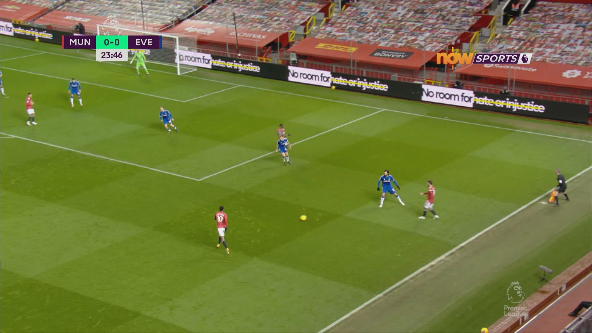 英超　曼聯3:3愛華頓