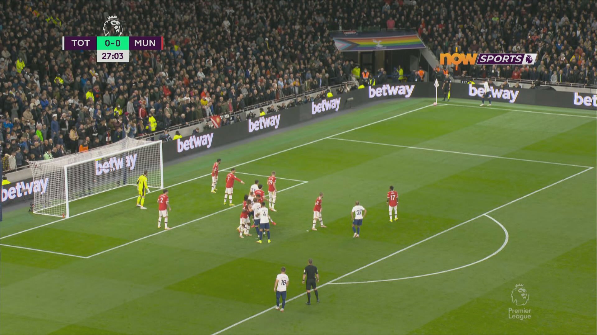 英超　熱刺0：3曼聯