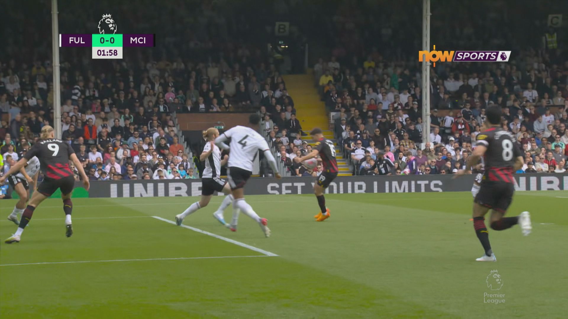 英超　富咸 1:2 曼城