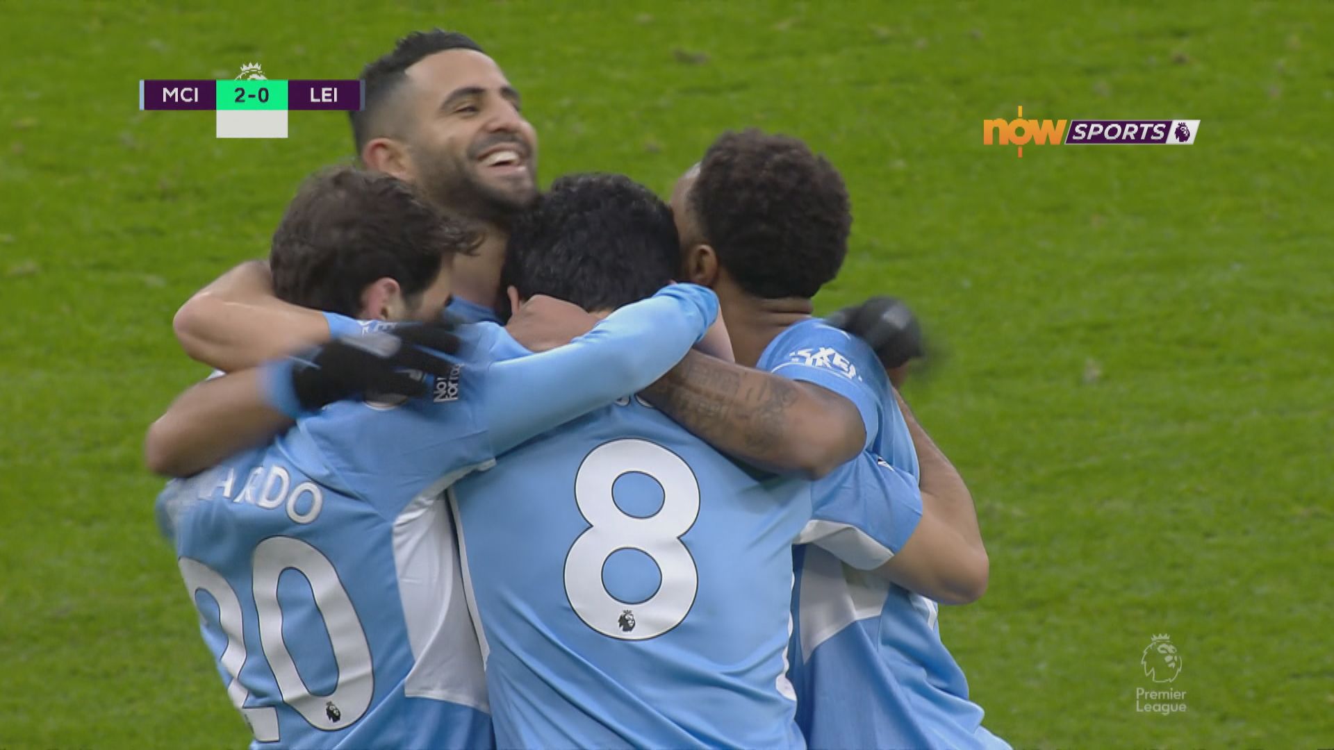 英超　曼城6:3李斯特城