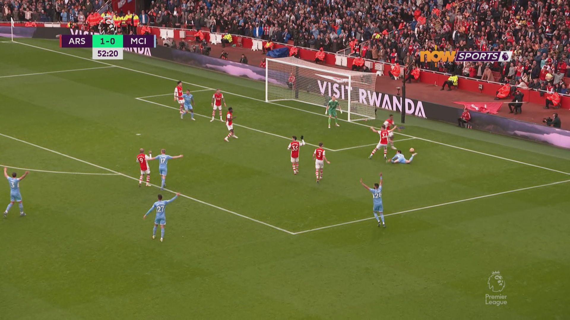 英超　阿仙奴1：2曼城