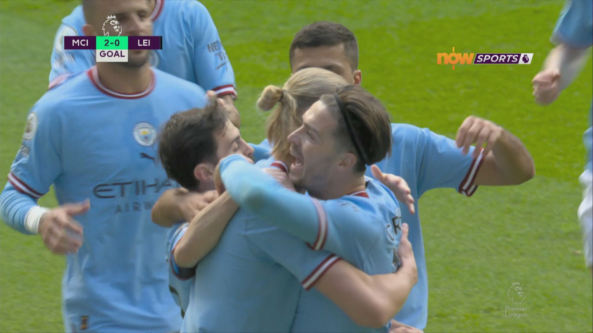 英超　曼城 3:1 李斯特城