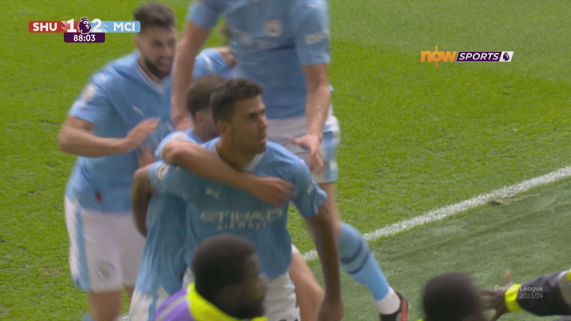 英超 錫菲聯 1:2 曼城