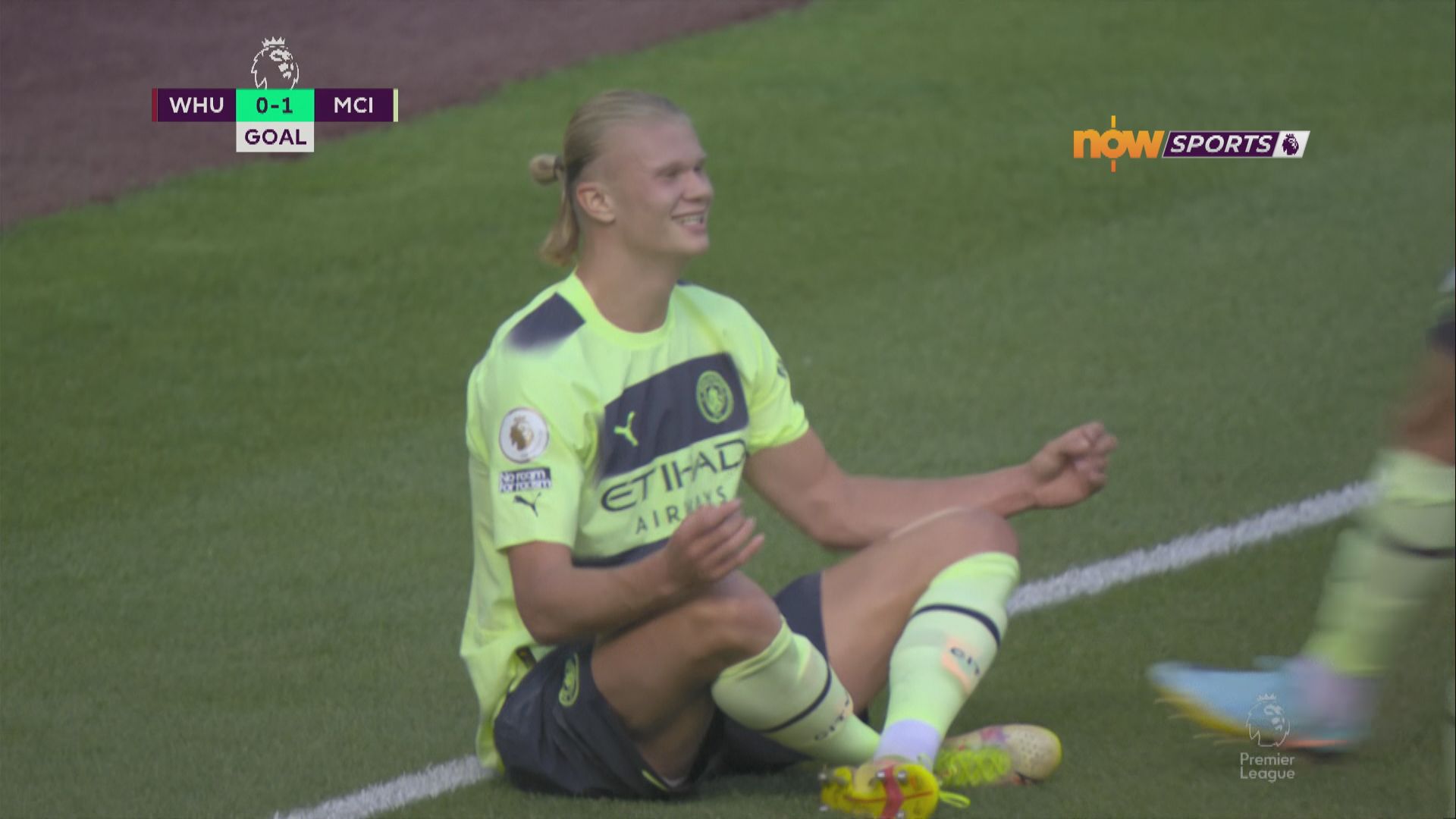 英超　韋斯咸0:2曼城