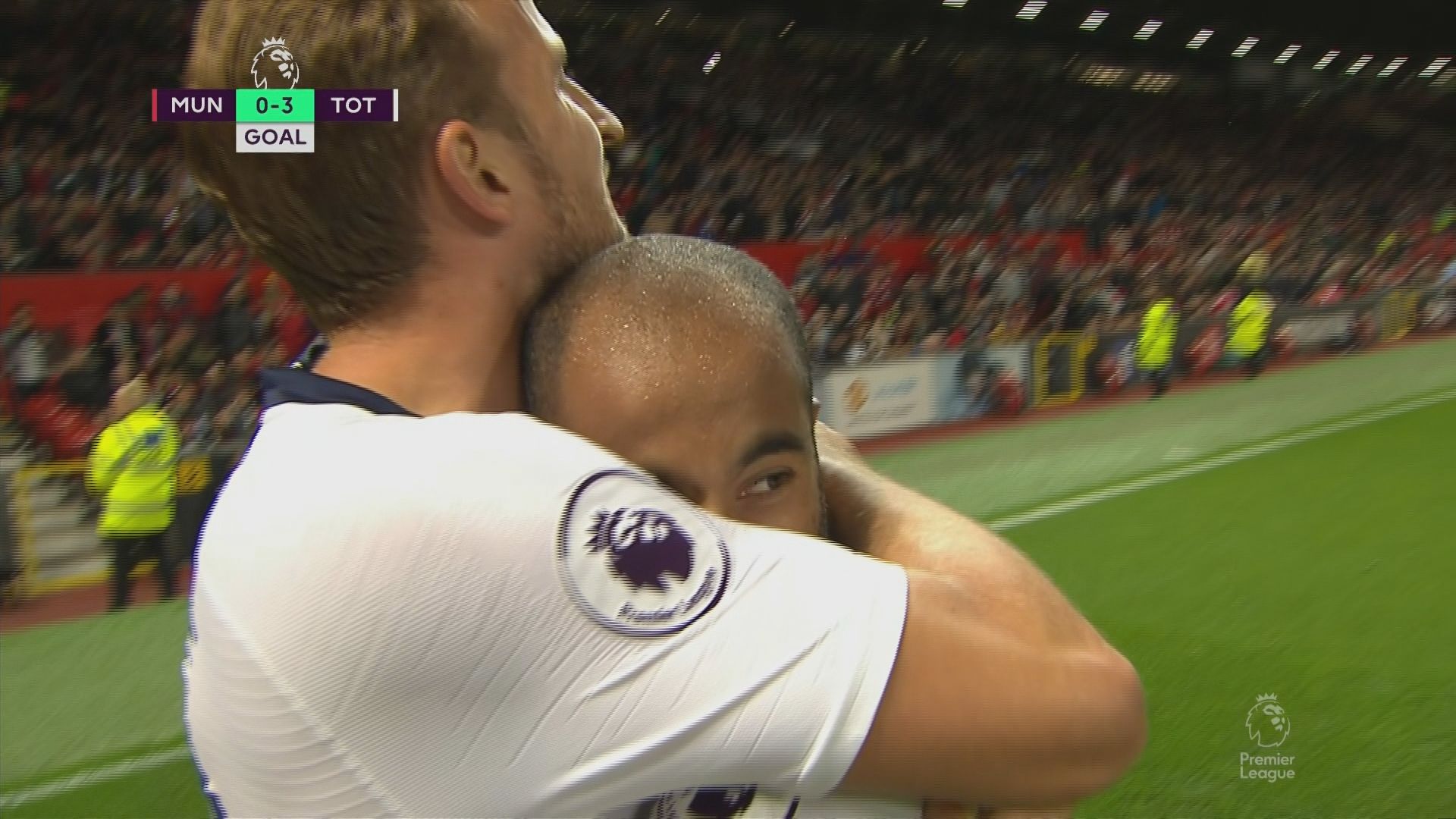 英超　曼聯0:3熱刺