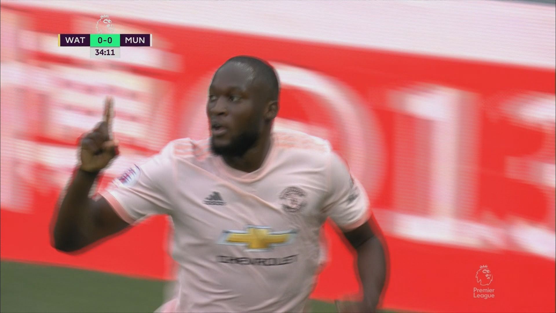 英超　屈福特1:2曼聯